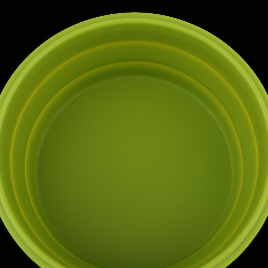 Lid, Silicone Folding Storage Container for Camping Picnic, Microwave & Freezer