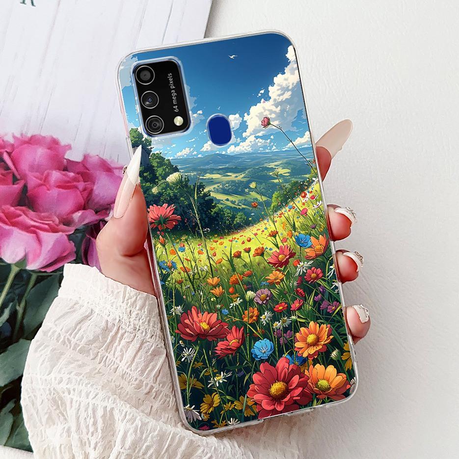 For Samsung Galaxy M31 Prime Case SM-M315F New Luxury Painted Cover Silicone Case For Samsung M21s M 31 s Galaxy M31s Soft Shell