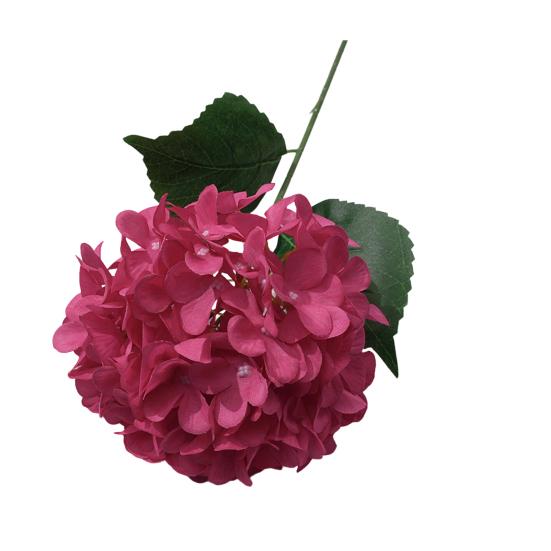 Real Touch Artificial Hydrangea Flower 27.5  Full Fake Hydrangea Flower Lifelike Faux Silk розы красного