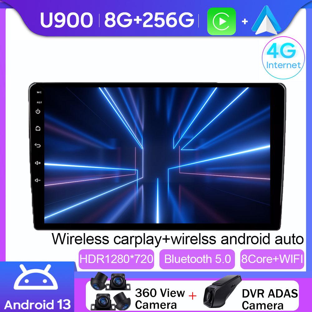 Carplay Android For Toyota Tundra XK30 XK40 2000 - 2006 Auto Radio Multimedia Player GPS Navigation 5G WIFI BT No 2Din DVD