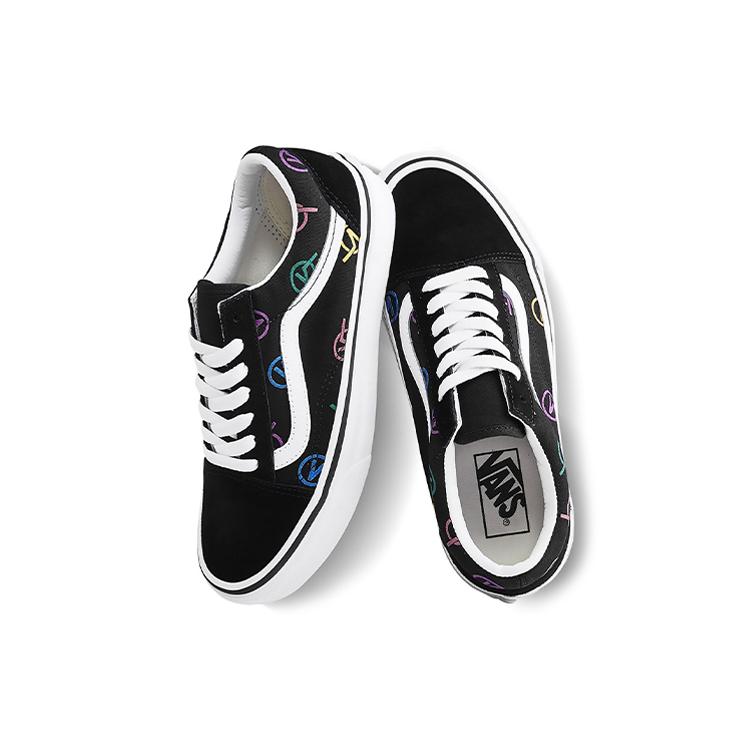 Vans Old Skool Schwarzfarbenes Logo 'Black White' VN0A4BV516Y