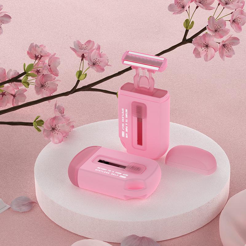 Retractable Women's Razor for Body, Legs, Armpits, and Private Areas
