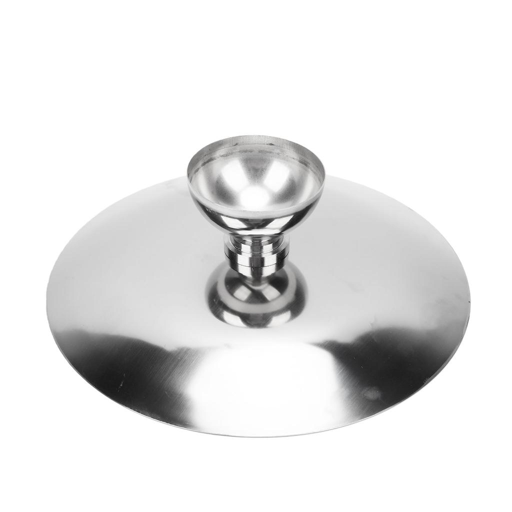 Pedestal Bowl Nordic Style Multifunctional Stainless Steel Footed Dessert Snack Tray for Living Room