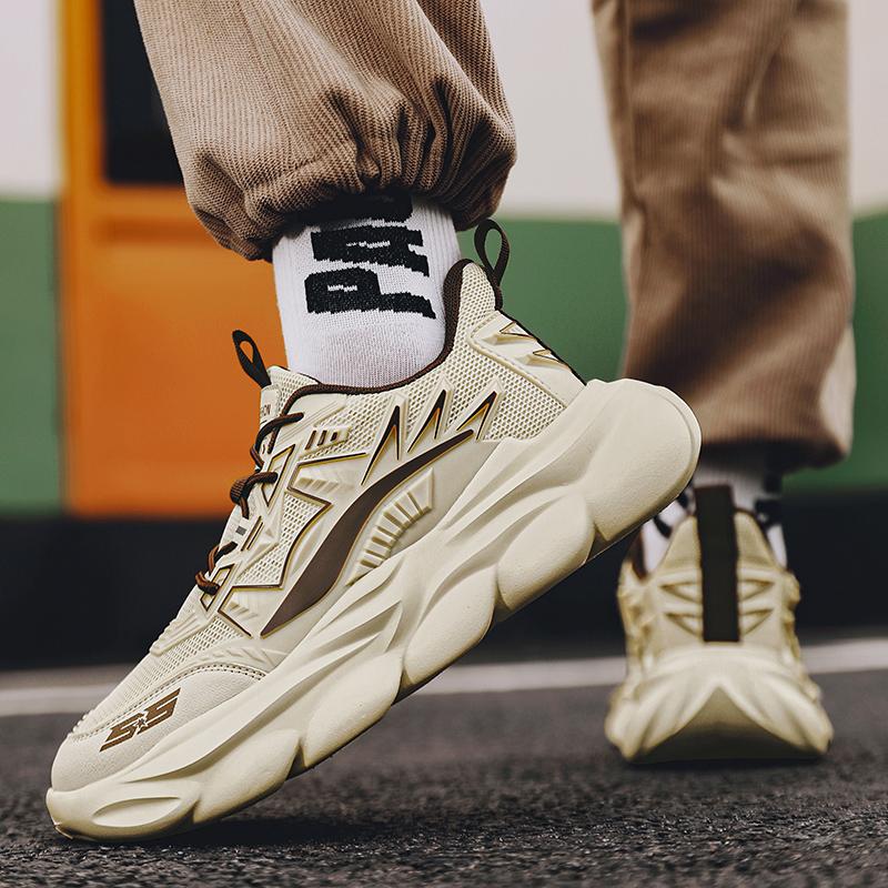 Mens Running Shoes Luxuxy Outdoor Jogging Shoes for Male Footwear Training Light Casual Sneakers Skateboard Shoes Chunky Sports Shoes