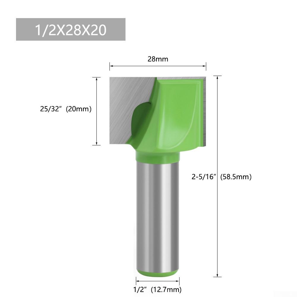 1 bucăți de frezat de 12,7 mm pentru curățarea frezei de jos