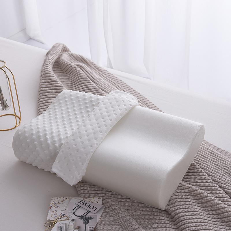 Space Memory Foam Pillow Slow Rebound Pillow Core Single Student Dormitory Massage Neck Protector