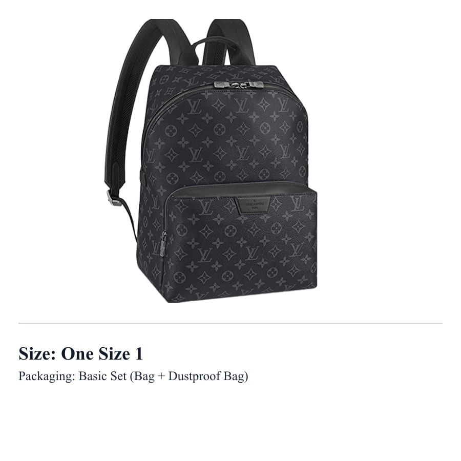 LOUIS VUITTON Discovery Backpack PM M43186