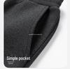 Grandpa’s Autumn & Winter Thickened Cotton Outfit: Velvet Three-Piece Set and Two-Piece Set for Middle-Aged & Elderly.