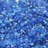 Hot Sale Bulk Package Non Hotfix Flatback Jelly Black AB Resin Rhinestones 2mm 3mm 4mm 5mm 6mm for DIY Crafts