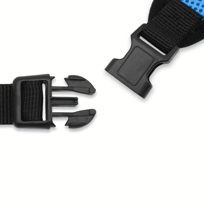 Langxingcs Pet Cat Dog Leash Set with Escape-Proof Adjustable Harness, Reflective Safety Strap and Collar, Soft Breathable Mesh Material