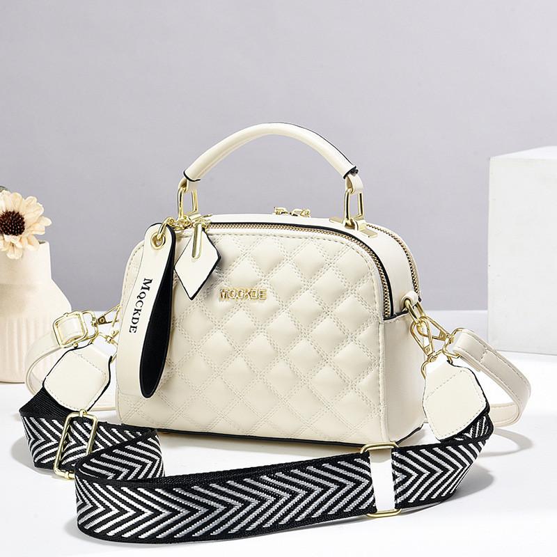 Stylish Pu Leather Mini Square Bag For Women In Trendy Colors With Soft Texture