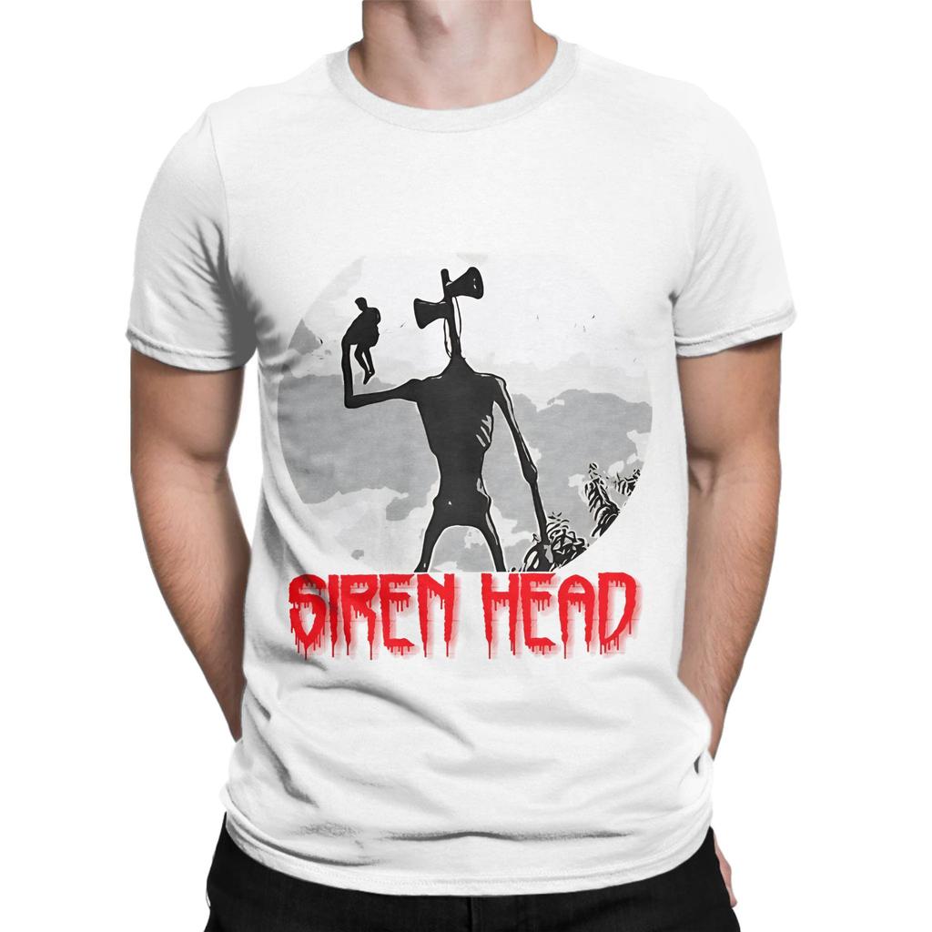 Siren Head weiß Grafik 100% Baumwolle T-Shirt Siren Head T-Shirts Oberteile Für Unisex