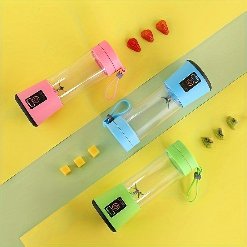 Portable Electric Blender Smoothie Blender USB 6 Blades Juicer Cup Multifunction Juice Maker Machine Blender Smoothies Mixer