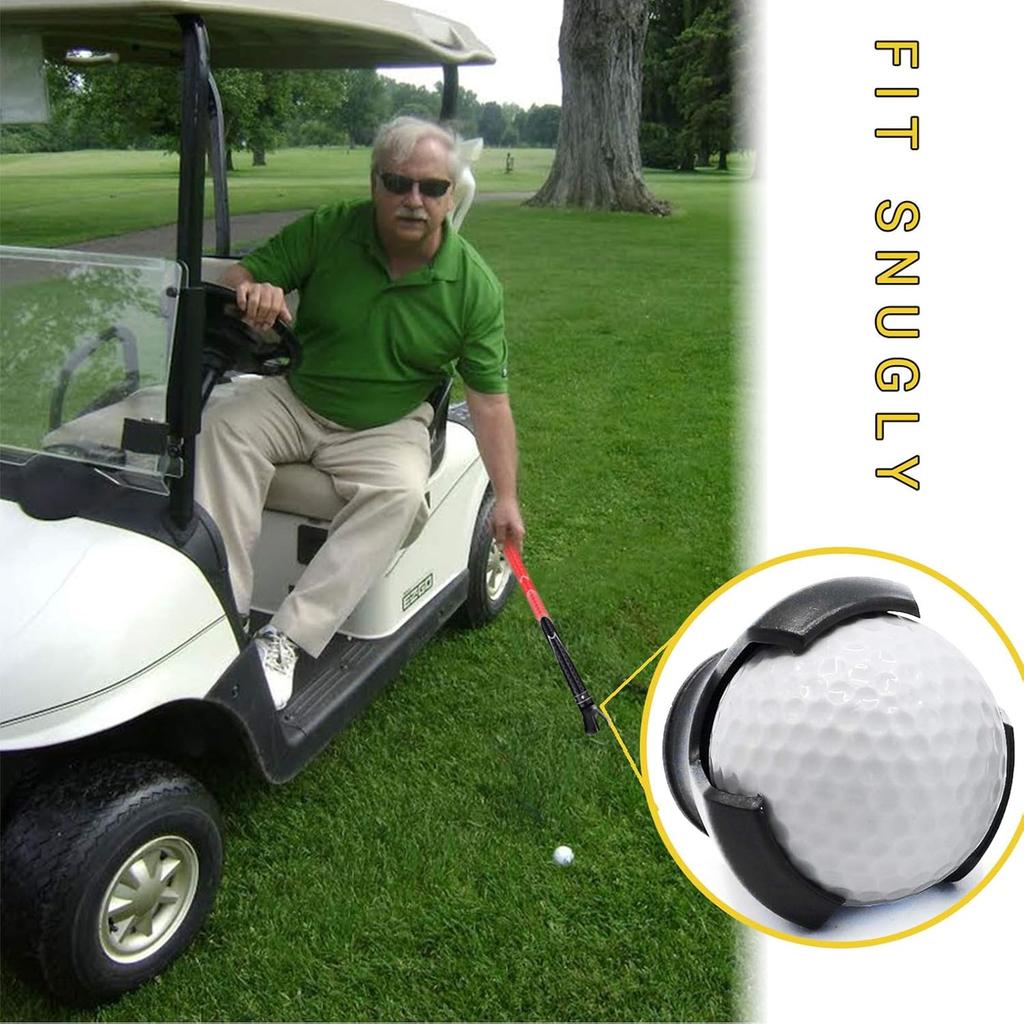 Golf Ball Retriever, Golf Balls Retrievers Telescopic for Water with Spring Release-Ready Head, Ball Retrievers Tool Golf with Grabber Tool, Golf