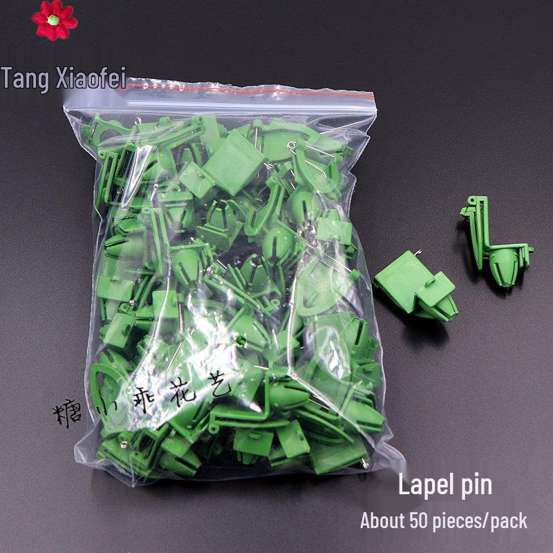 Triangle Brooch for Fresh Flower Corsage and DIY Wedding Florist Packaging