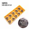 10pcs/Set 16IR AG60 Rts Lathe CNC Carbide Thread Cutting Turning Metalwork