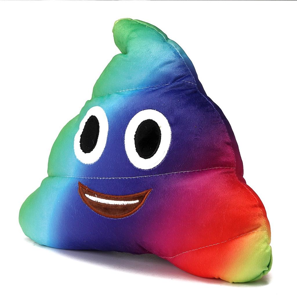 Peluche Cacca Emoji 20cm – Cuscino Divertente Cartone Animato Regalo