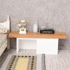 1Pcs Wooden Miniature Desk For Dollhouse Natural Minimalist Finish Highly Detailed Sturdy Realistic Decor