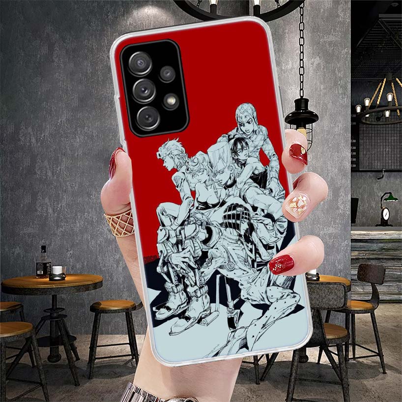 JoJo Bizarre Adventure Golden Wind Phone Case For Samsung Galaxy A13 A14 A15 A16 A17 A53 A54 A55 A56 A57 A33 A34 A35 A36 A37 A23