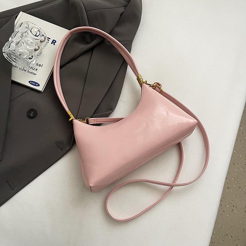 French Niche Underarm Bag Women's 2025 New Spring and Summer Fashion Shoulder Bag High-end Sense Versatile Commuter Baguette Bag