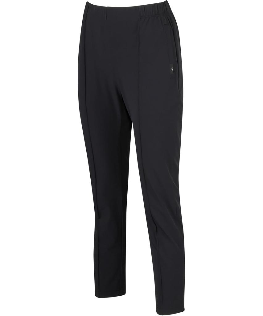 Long Pants with Adjustable Drawstring UV Protection Sports DHY209 BL M CW-X/Wacoal Women's Water-Repellent Waist, (Over 90%), Ankle-Length, Bottoms,