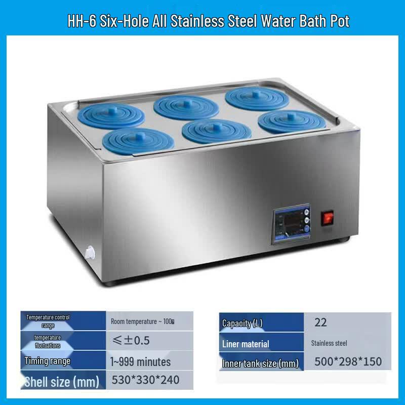 

Aokewen HH-6 Digital Intelligent Constant Temperature Water Bath