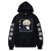 Oversized Manga Jujutsu Kaisen Tokyo Graphic Printed Hoodies Vintage Hooded Long Sleeves Hoodie Men Women Clothes