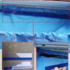 Air Conditioning Cover Waterproof Labor-saving Polyester Air Conditioning Cleaning Bag with Water Pipe