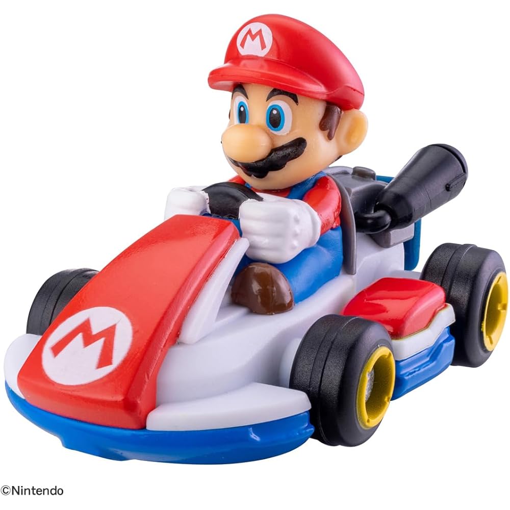 TAKARA TOMY Drift Tomica Mario Kart Drift Starter Set Mario & Standard Kart Toy Car for Ages 3 and Up