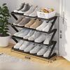 Multi-functional Shoe Rack Z-shaped Shoe Storage Creative Storage Rack  Household