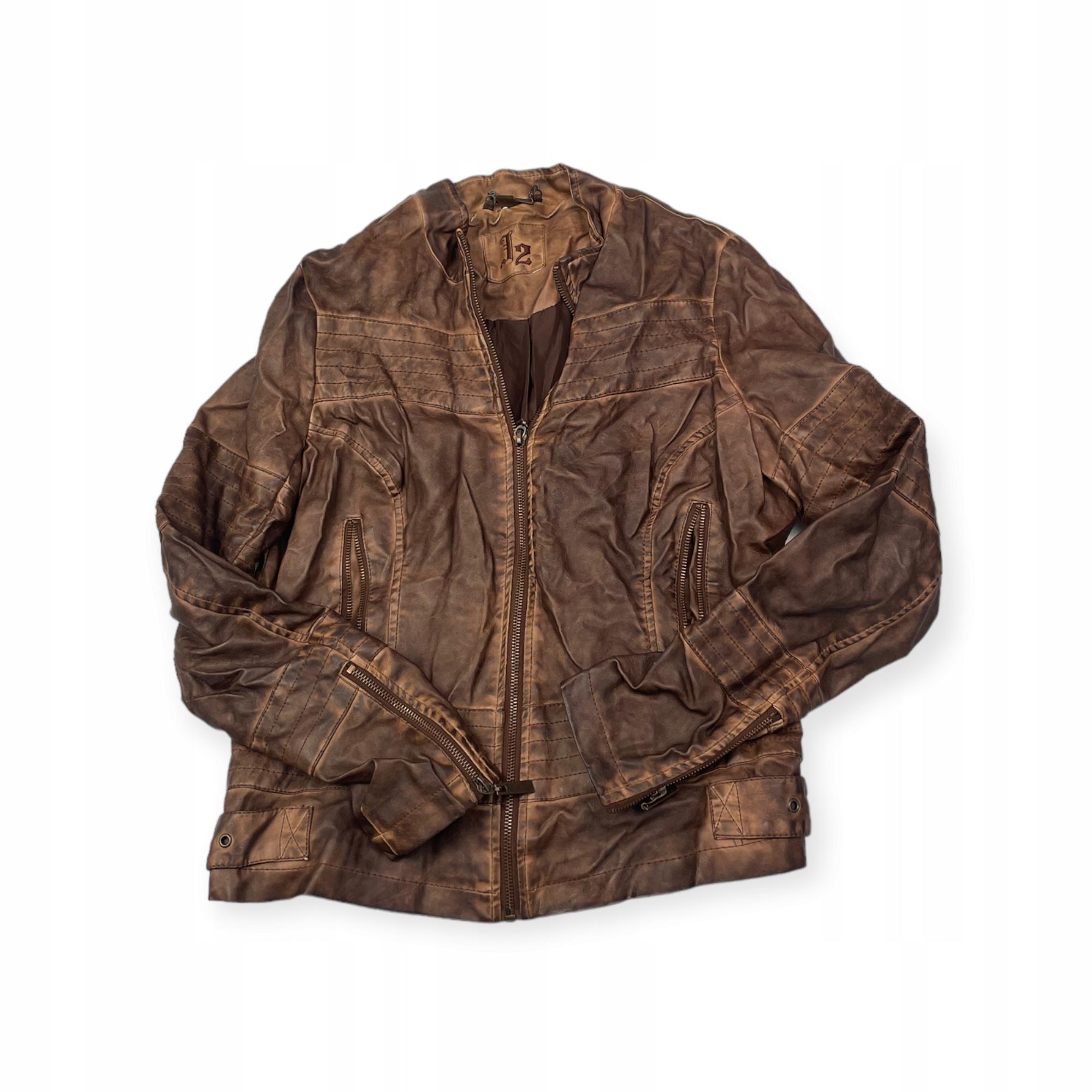 

Brown women s biker jacket J2 ombre M - Used