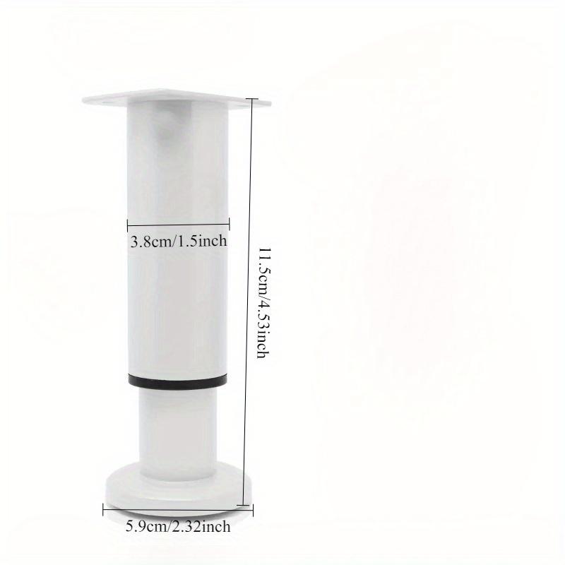 4pcs Adjustable Metal Furniture Legs with Height Customization - Ideal for Cabinets, Sofas & More