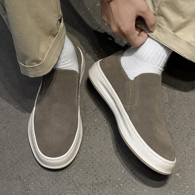 Fashion Brand Men Walking Shoes New Men's Casual Flats Allmatch Loafer Men Fashion Business Shoe Fashion Soft Sole Male Social Footwear