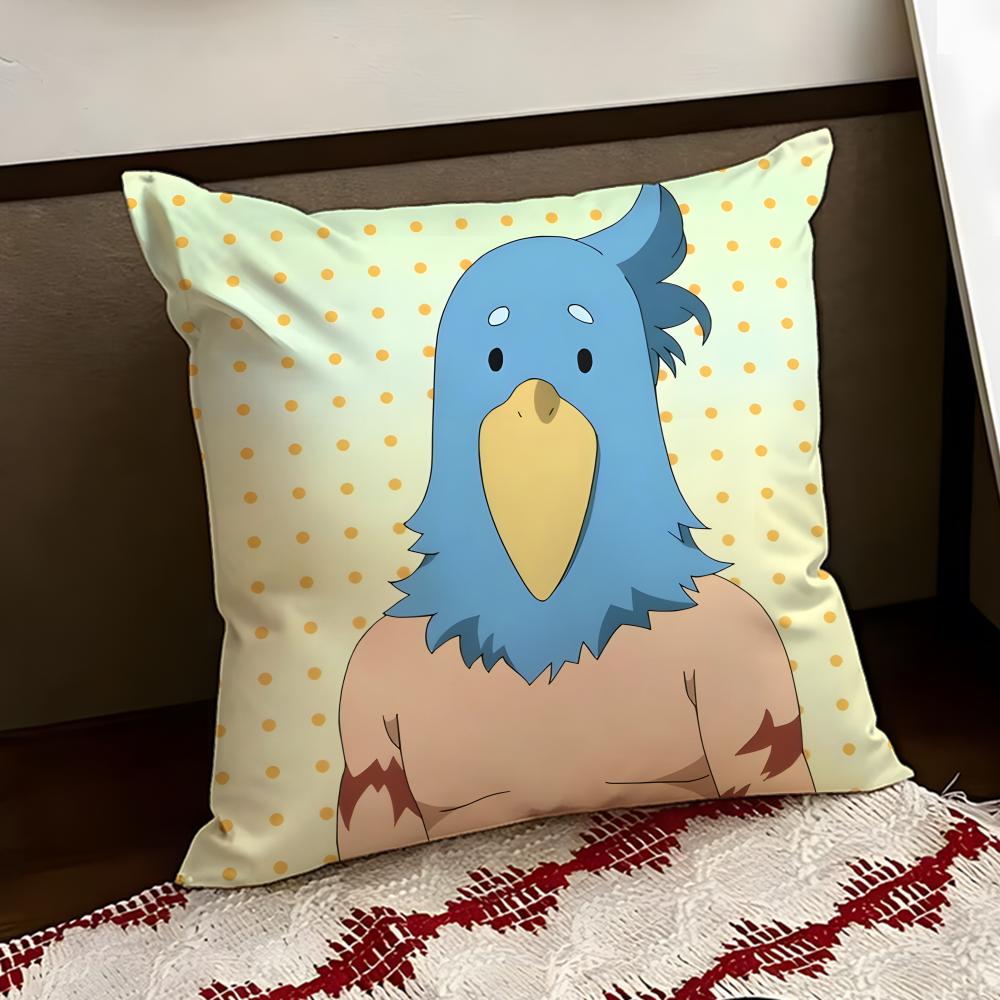 Anime SShangriLa Frontier Cushion Cover Reversible Soft Durable Pillow Cover Home  Car MultiScene Use for Daily Comfort