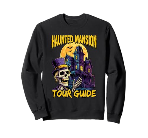 

Halloween Haunted Mansion Tour Guide Carnival Fashion Sweatshirt