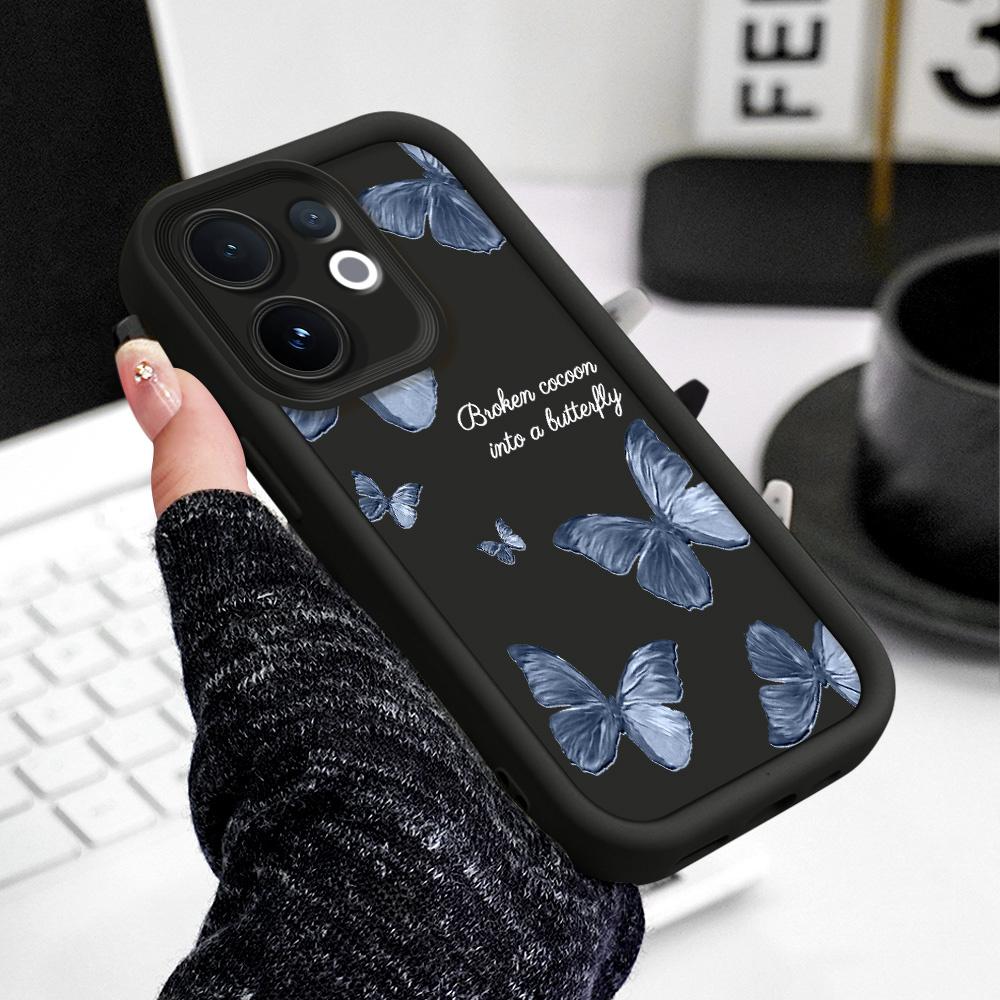 Flying Butterflies Phone Case For VIVO V60 V50 V40 Lite V30 V29 V29E V27 V27E V25 V25E V23 V23E Pro 4G 5G Staircase Soft Cover