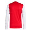Adidas Arsenal Striped Letter Long Sleeve Football Shirt Men Tops Light-Crimson JJ1833