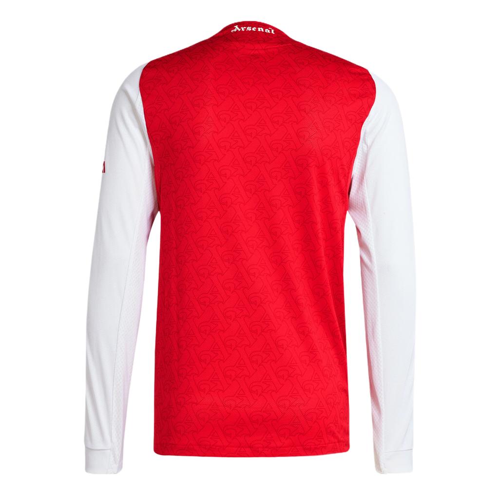 Adidas Arsenal Striped Letter Long Sleeve Football Shirt Men Tops Light-Crimson JJ1833
