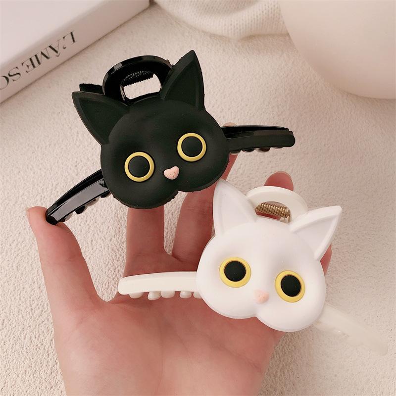 Cute Cat Hairpin Sweet And Lovely Headdress Back Of The Head Hairpin Hair Accessories For Women
