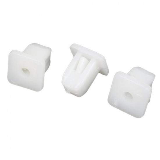 100pcs 8mm Hole Plastic Rivet Interior Trim Panel Car Door Bumper Retainer Clips