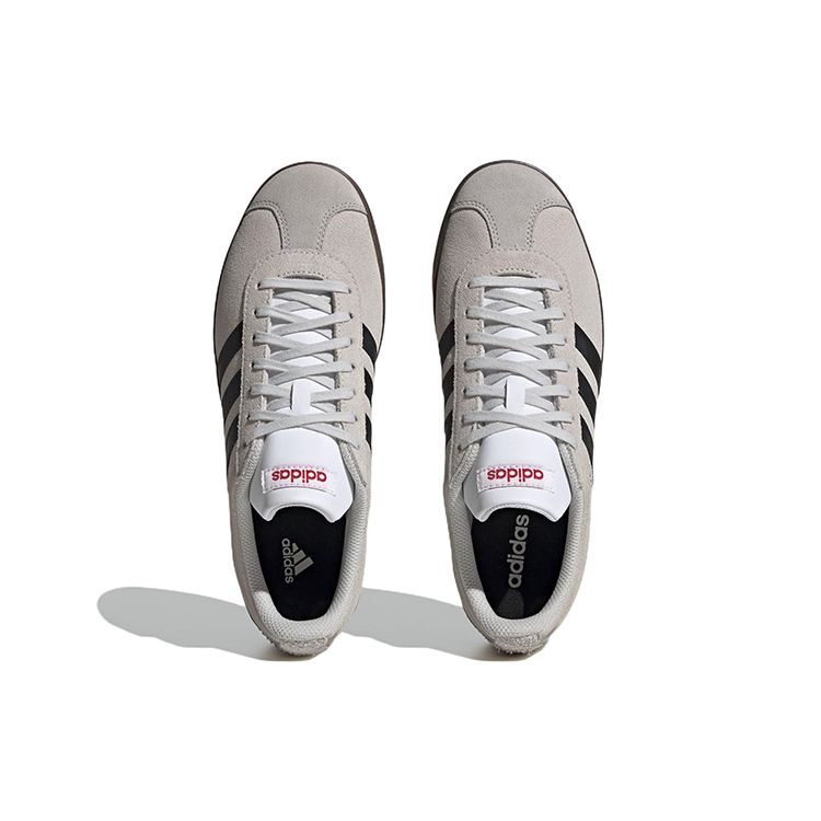 Adidas VL Court Grey Black Gum Unisex joggesko Grey-One Core-Black Better-Scarlet HQ1802