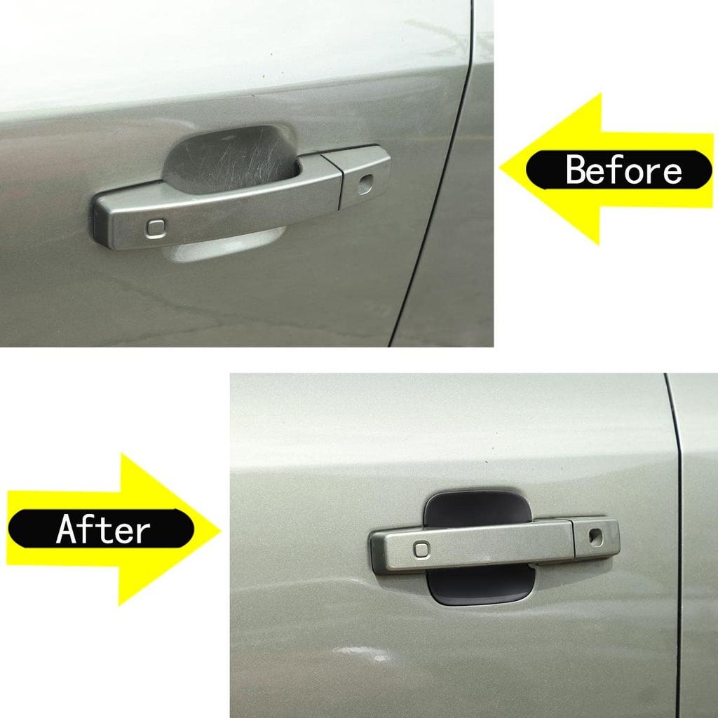 DIYUCAR Osłona klamki drzwi samochodowych Pasuje do Land Rover Defender 110 2020 2021 2022 2023