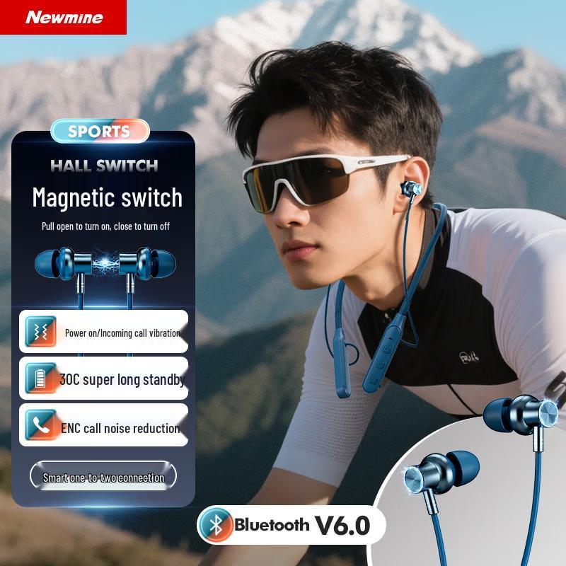 Newsmy C65 Neckband Sports Bluetooth Earphones
