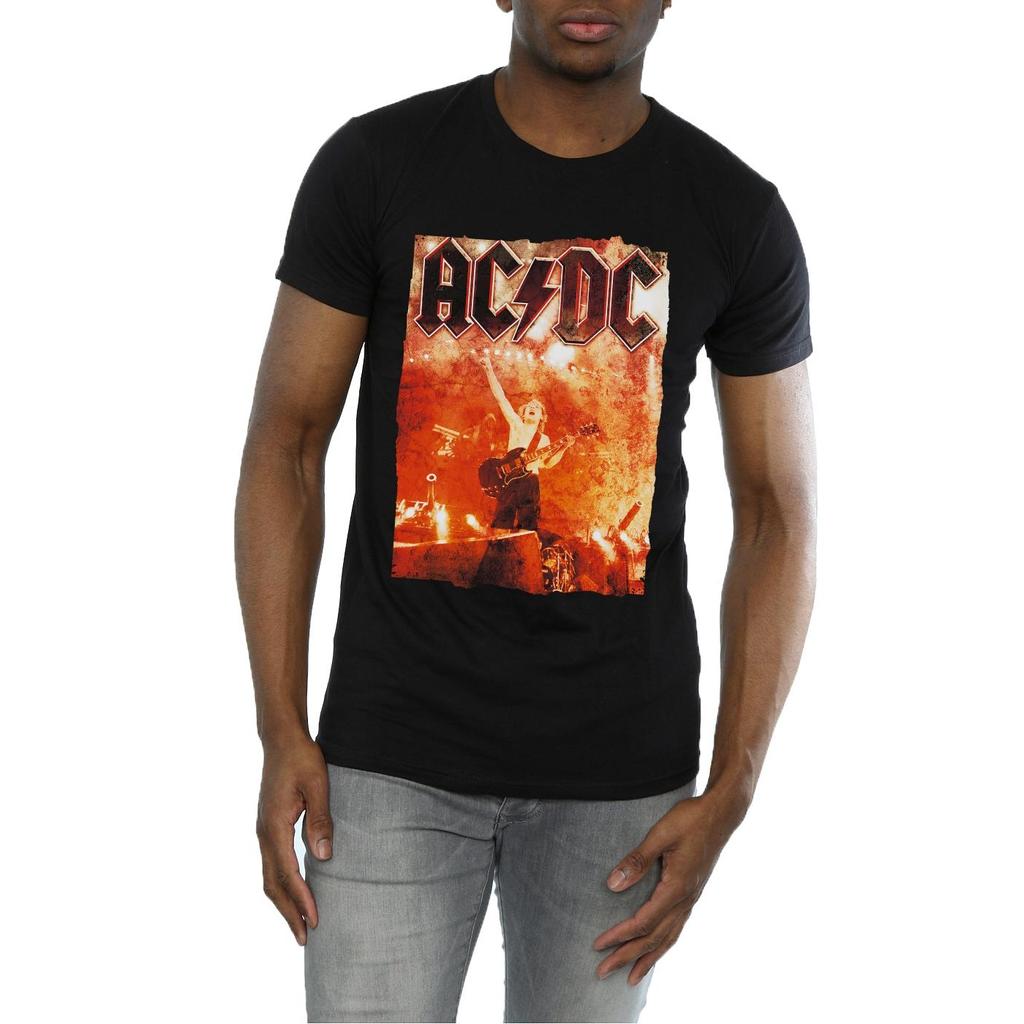 AC/DC Mens Live At River Plate T-Shirt