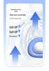 Butterfly Memory Foam Pillow: Zero Pressure Sleep Aid for Neck Protection and Side Sleepers