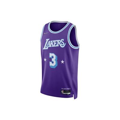 Los Angeles Lakers Anthony Davis City Edition Jersey Purple Men Streetwear DB4032-505