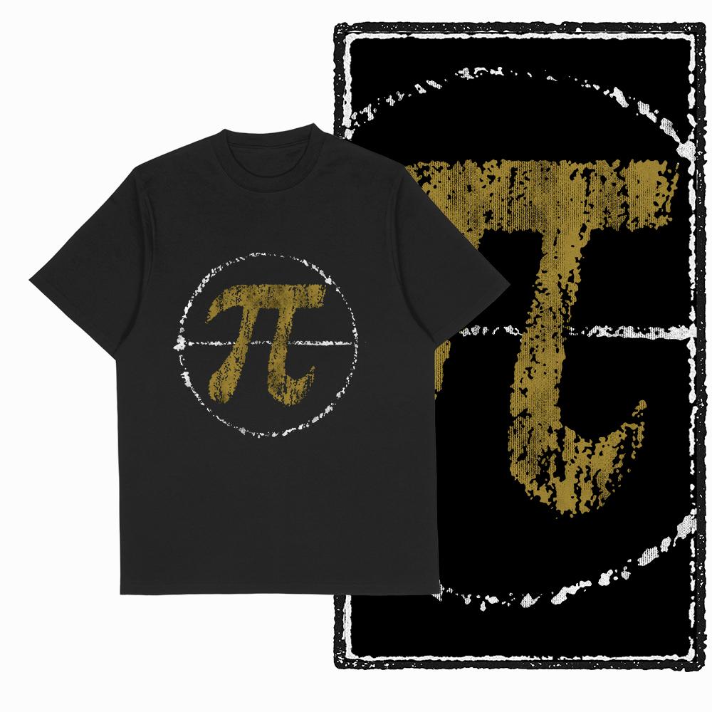 Coolmind SC 100% Cotton math lover pai Graphic T shirt fo men Cool math Big Size vintage BLACK men's novelty tee shirt