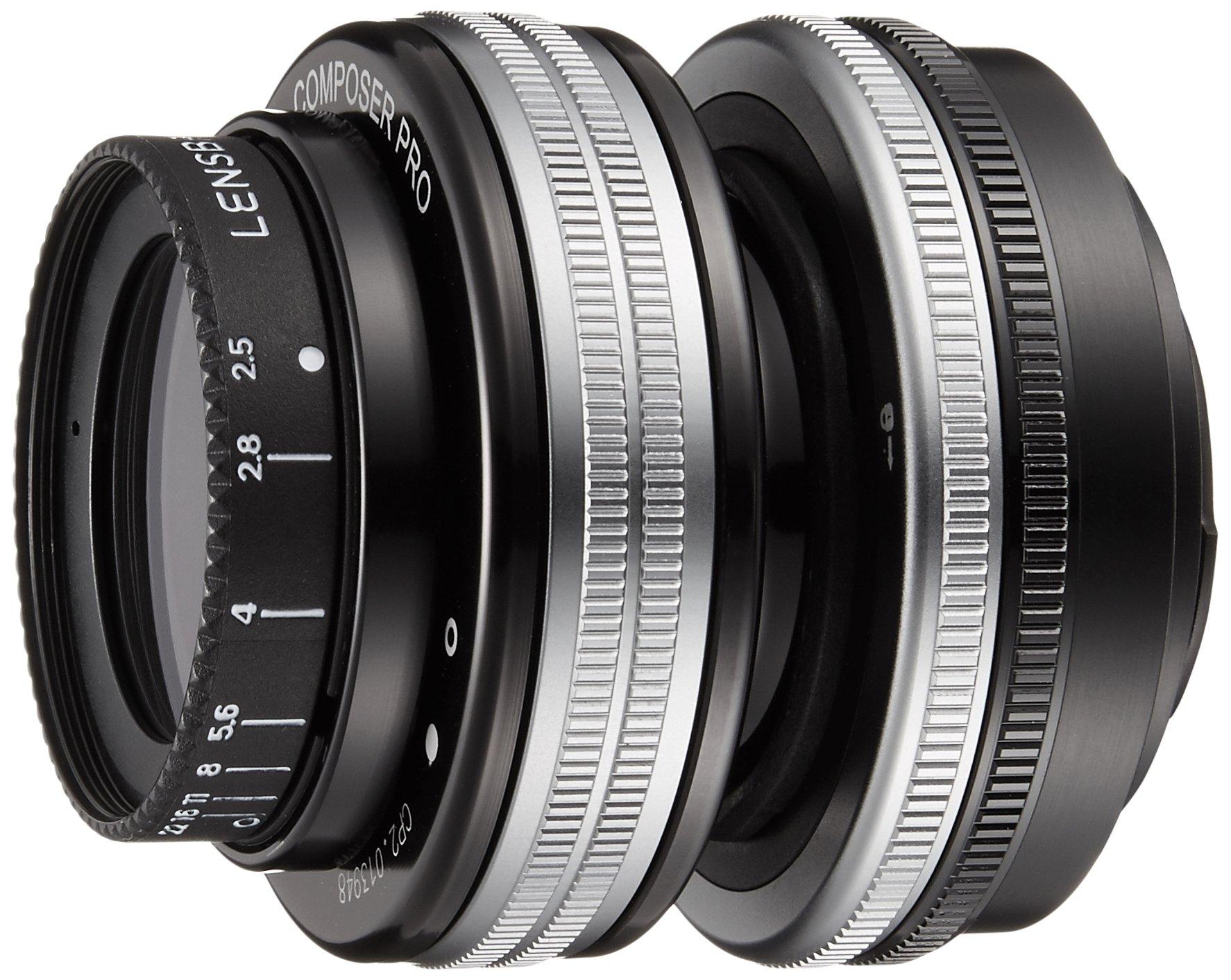 

Lensbaby Composer Pro II Tilt Lens with Sweet 50 for Sony Compatible E, Full-Frame
