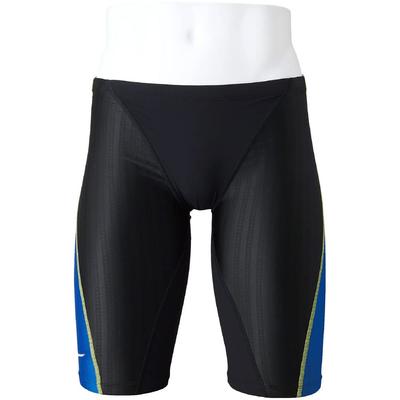 FX SONIC SYNERGY Half Size 92 Size FINA Men's Spats, N2MBA030, (Black/Blue), 2XS, Approved.