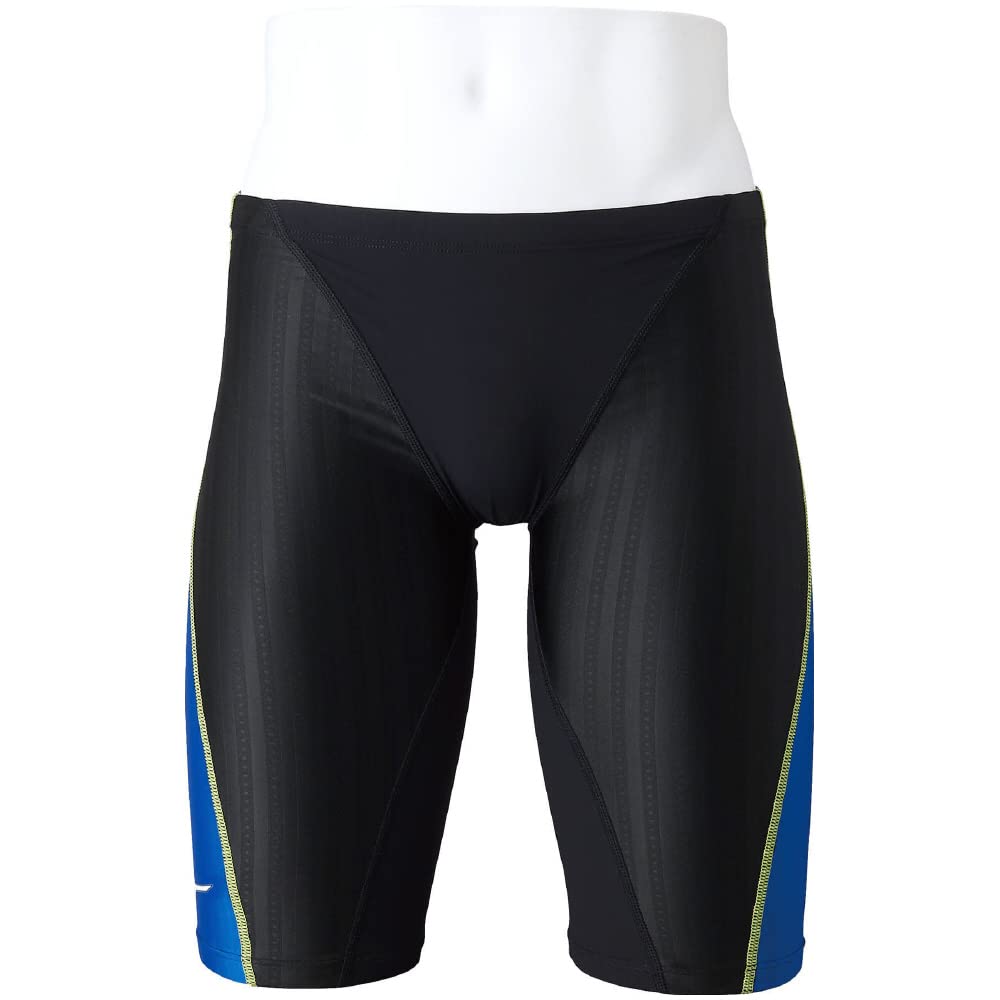 

MIZUNO FX SONIC SYNERGY Half Size 92 Size FINA Men s Spats, N2MBA030, (Black/Blue), 2XS, Approved.